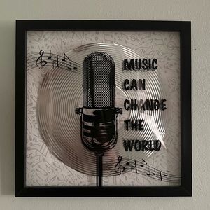 🎙️ Home decor musical frame 🎙️